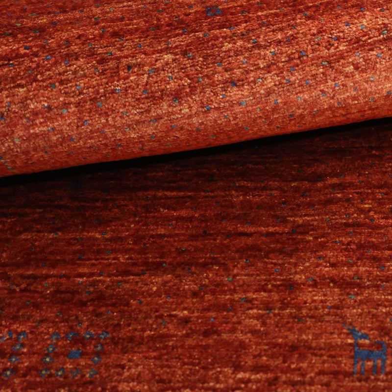 Tappeto Gabbeh - Kashkuli Persero - 122 x 79 cm - rosso scuro