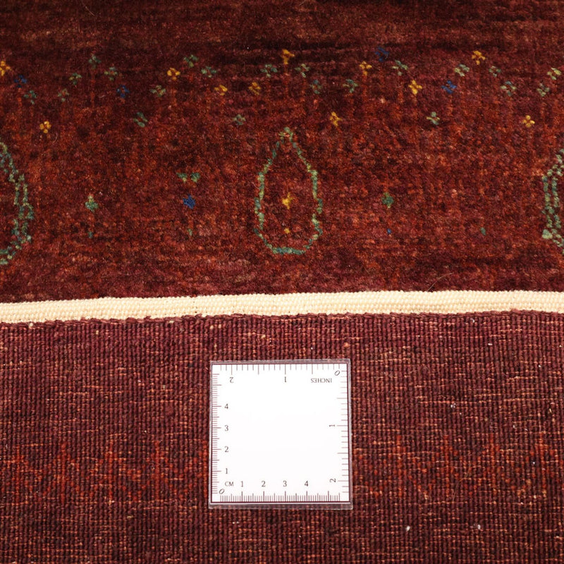 Tappeto Gabbeh - Kashkuli Persero - 155 x 80 cm - rosso scuro