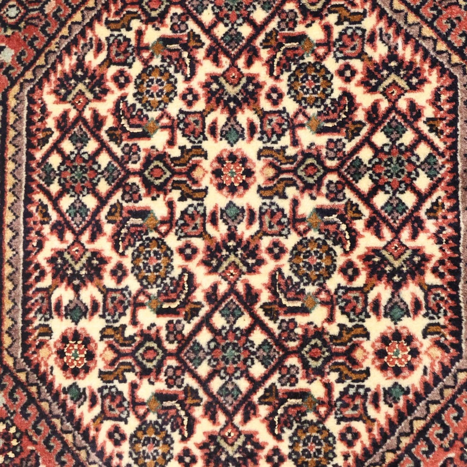 Tappeto Persero - Bidjar - 136 x 70 cm - rosso scuro