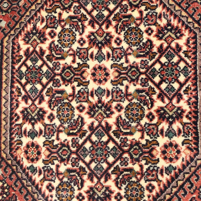 Tappeto Persero - Bidjar - 136 x 70 cm - rosso scuro