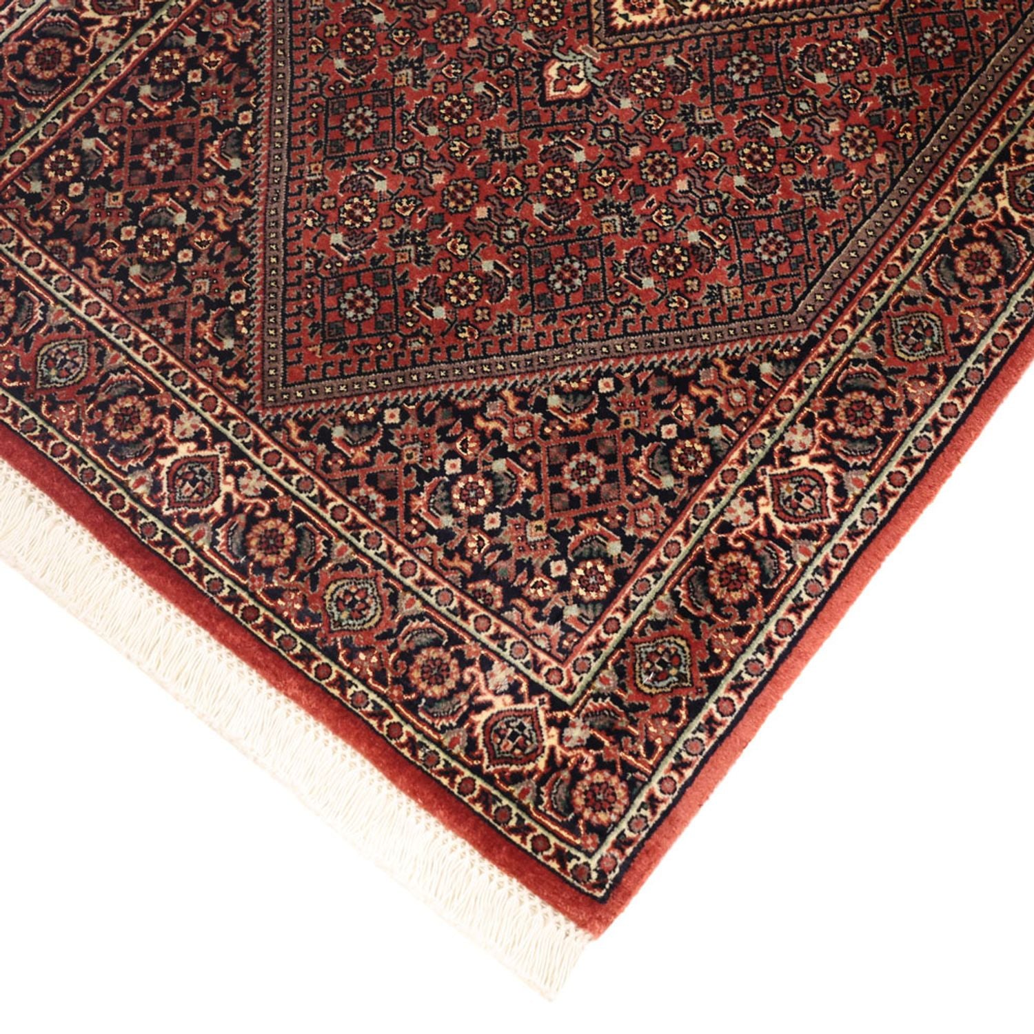 Tappeto Persero - Bidjar - 136 x 70 cm - rosso scuro