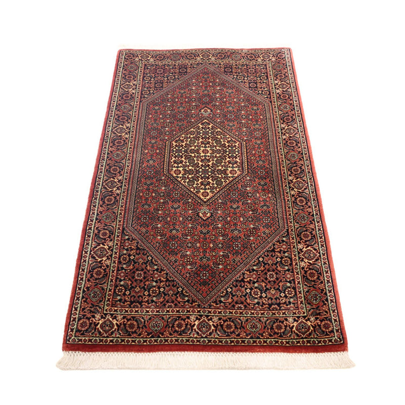 Tappeto Persero - Bidjar - 136 x 70 cm - rosso scuro