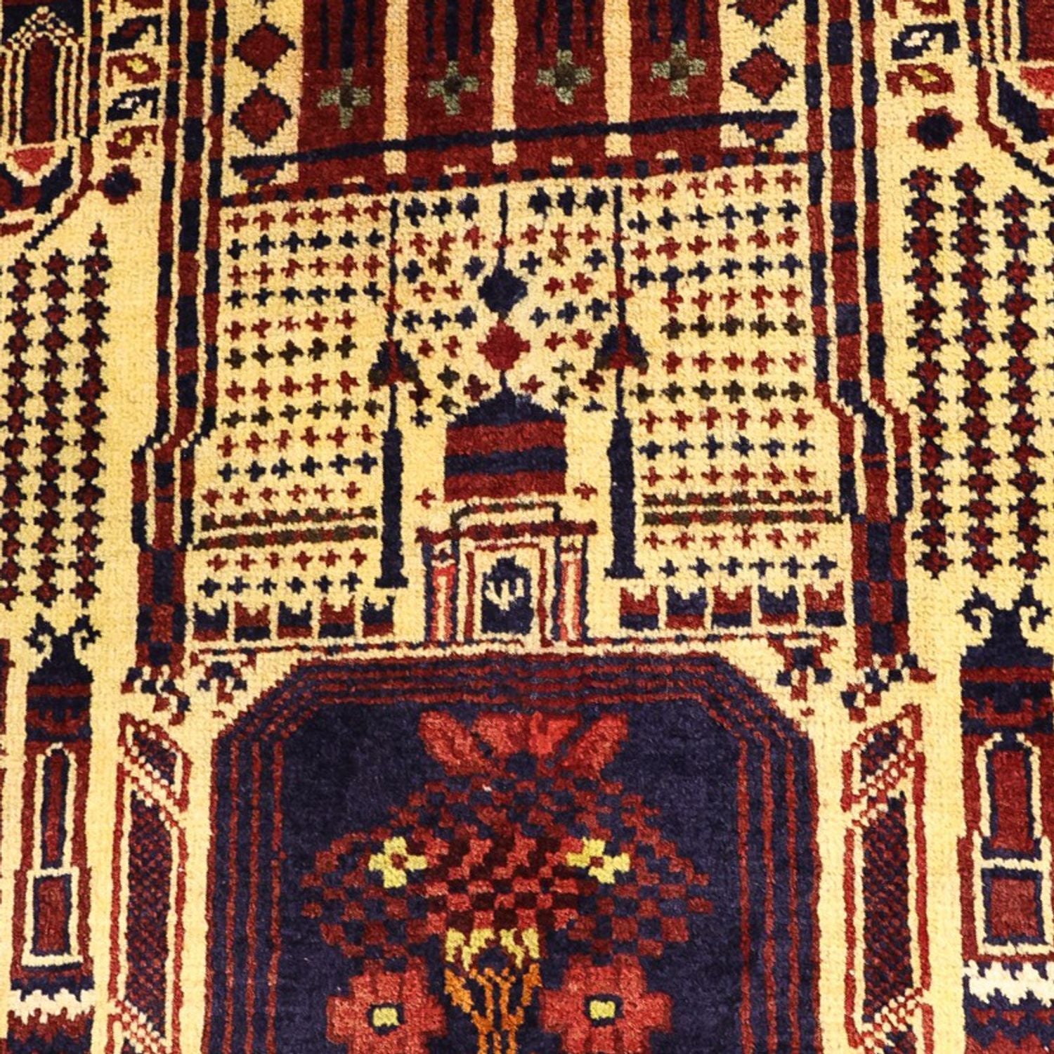 Tappeto Belutsch - 142 x 96 cm - multicolore
