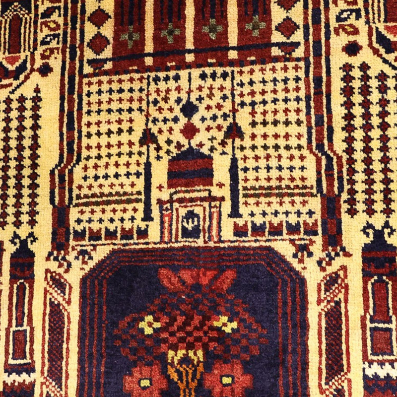 Tappeto Belutsch - 142 x 96 cm - multicolore