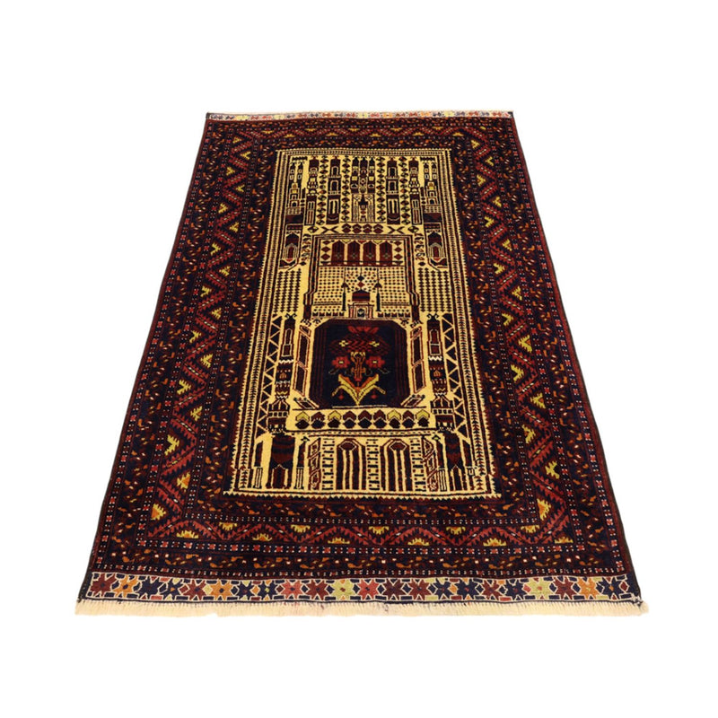 Tappeto Belutsch - 142 x 96 cm - multicolore