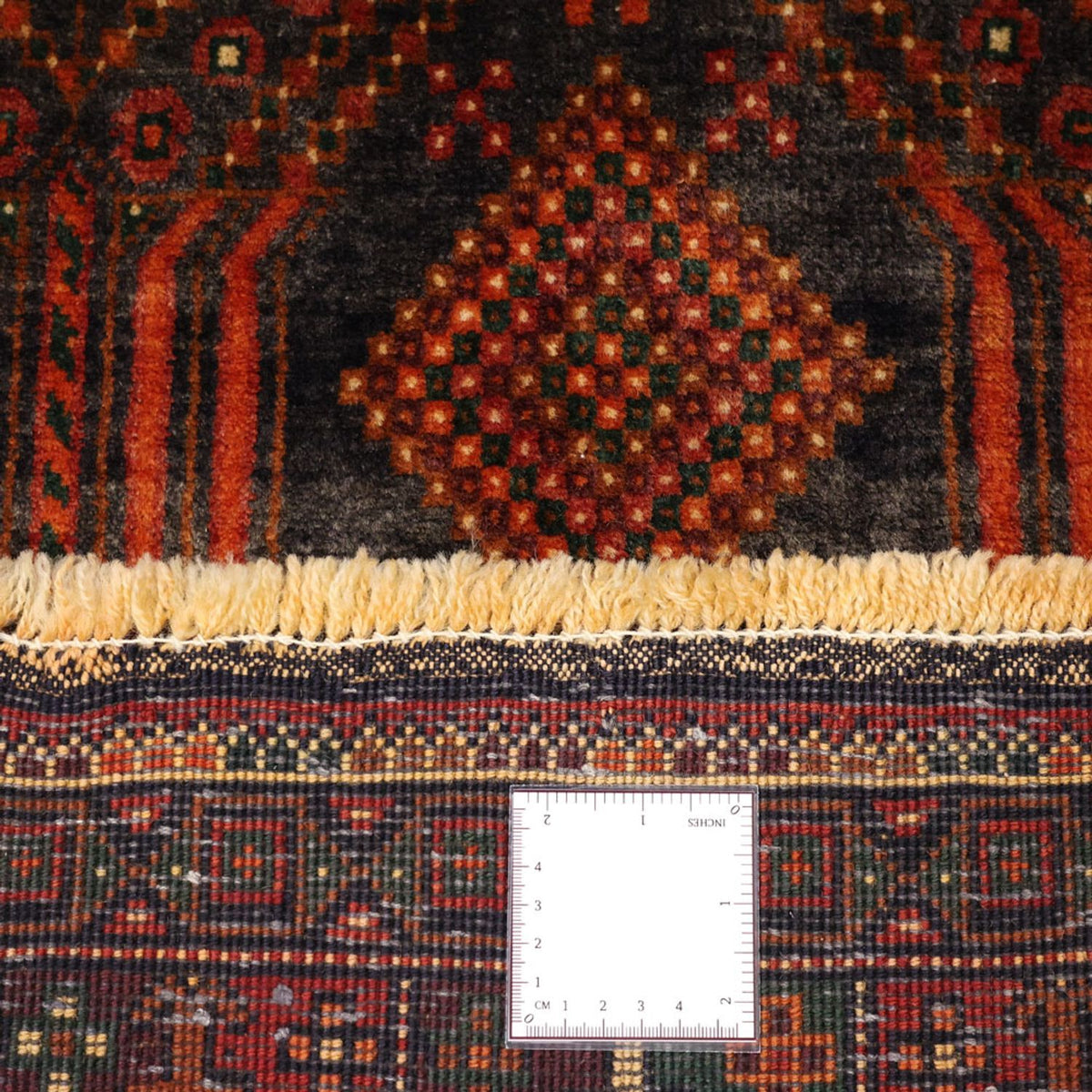 Tappeto corsia Tappeto Belutsch - 292 x 110 cm - rosso scuro