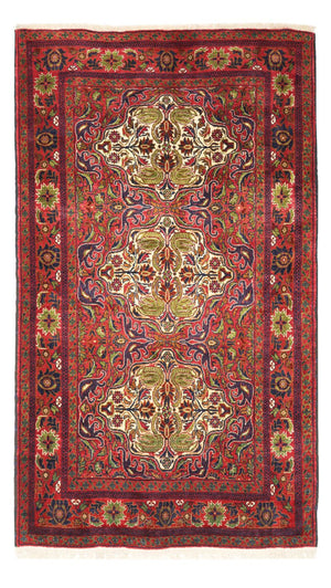 Tappeto corsia Tappeto Belutsch - 223 x 128 cm - rosso scuro