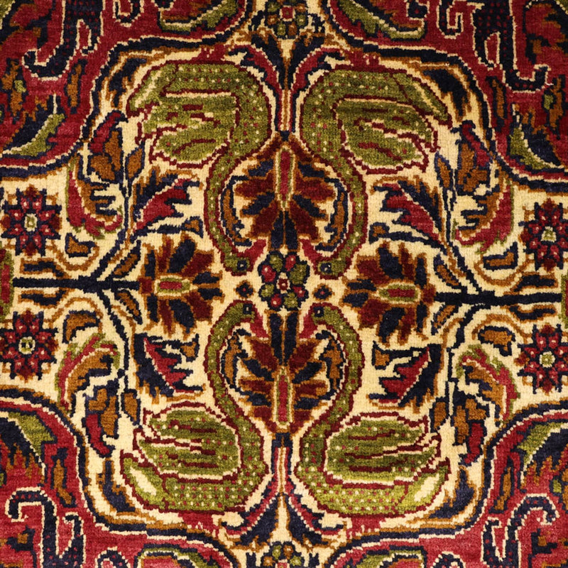 Tappeto corsia Tappeto Belutsch - 223 x 128 cm - rosso scuro
