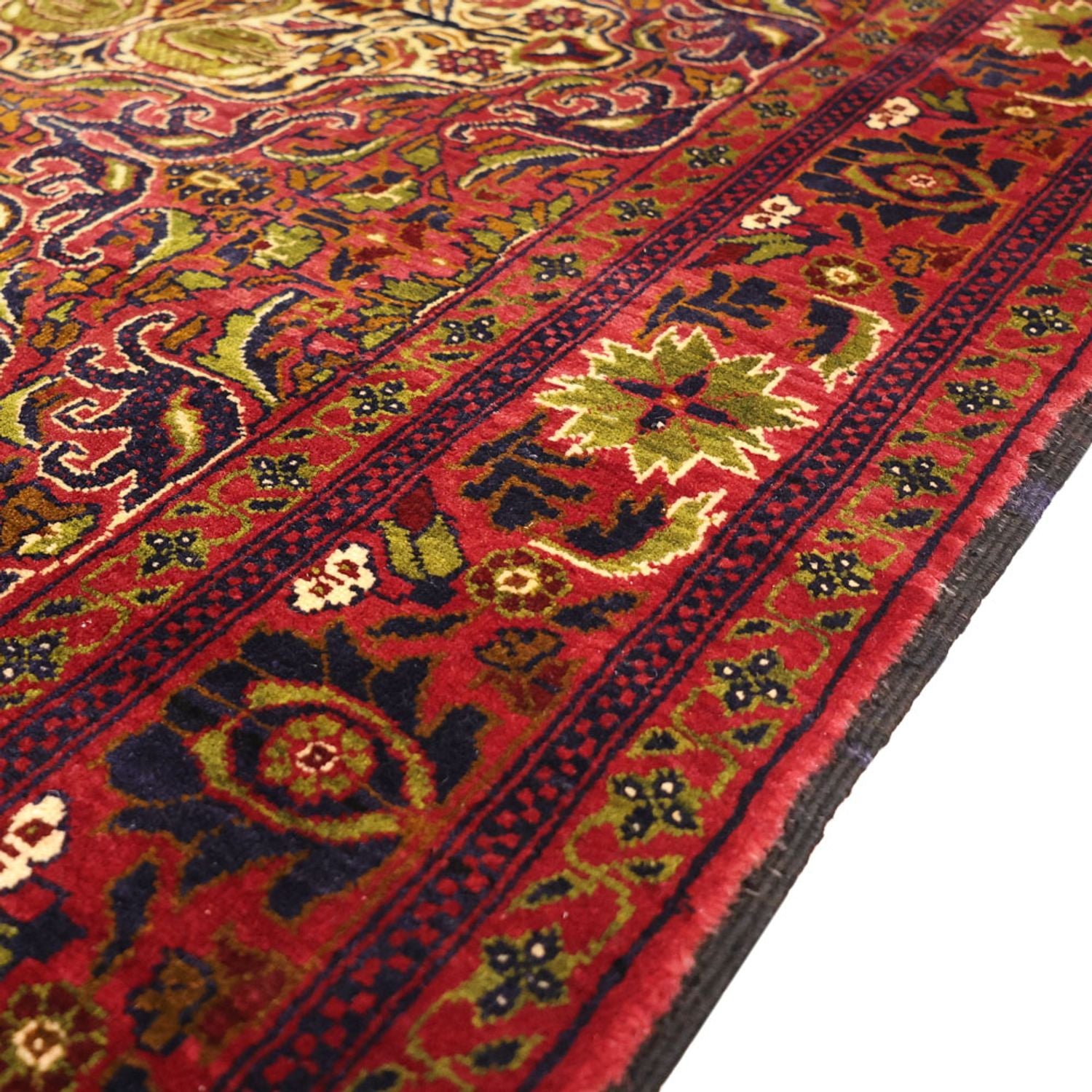 Tappeto corsia Tappeto Belutsch - 223 x 128 cm - rosso scuro