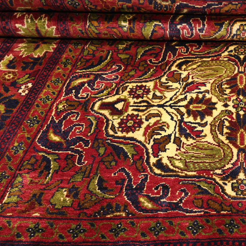 Tappeto corsia Tappeto Belutsch - 223 x 128 cm - rosso scuro