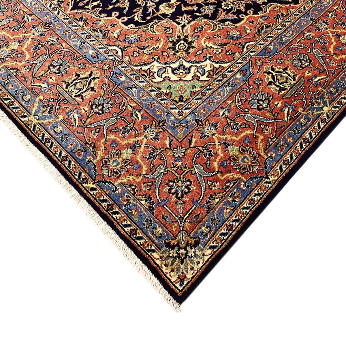 Tappeto Persero - Bidjar - Reale - 220 x 136 cm - blu scuro