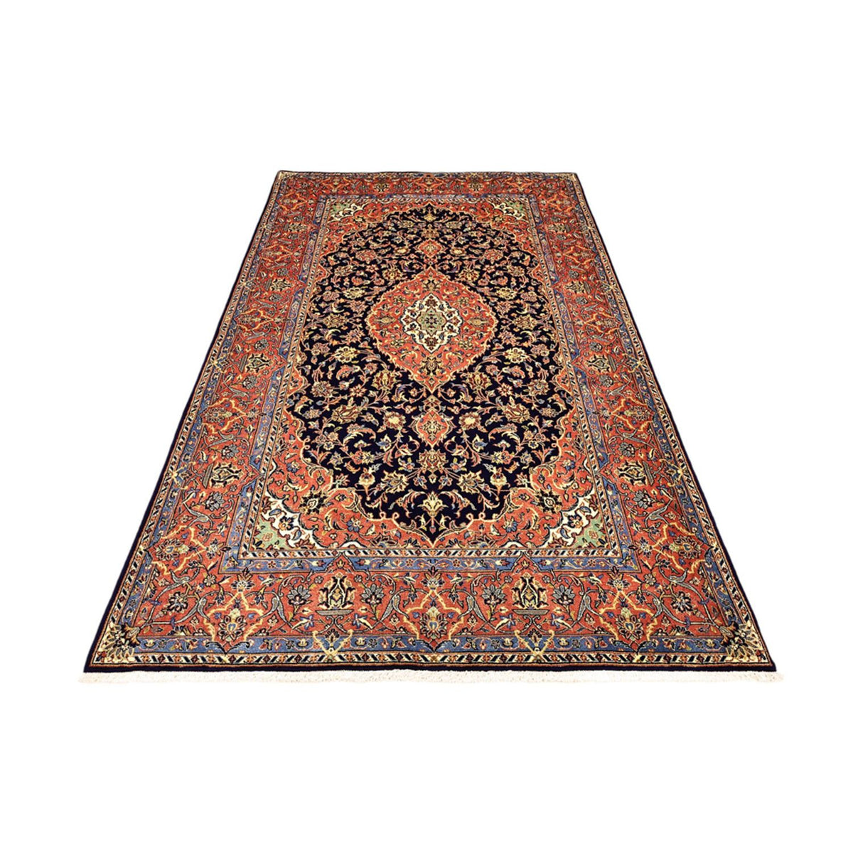 Tappeto Persero - Bidjar - Reale - 220 x 136 cm - blu scuro