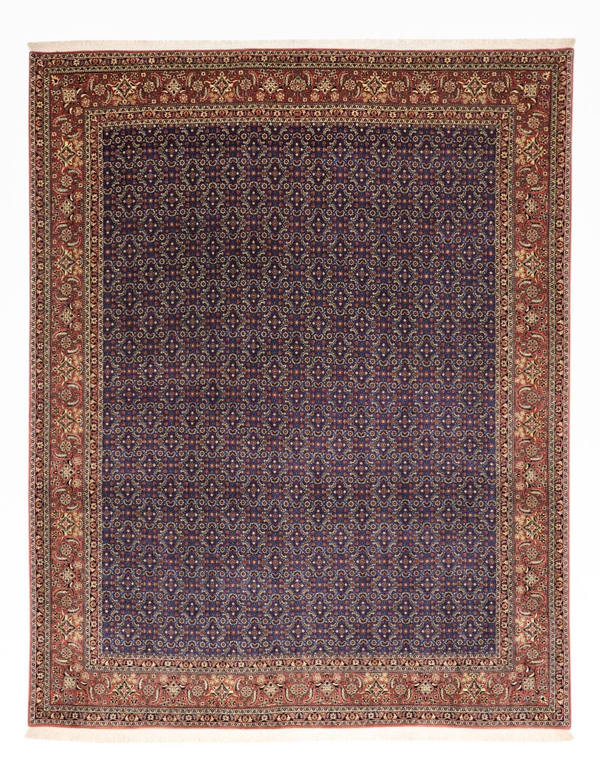 Tappeto Persero - Bidjar - Reale - 319 x 256 cm - blu scuro