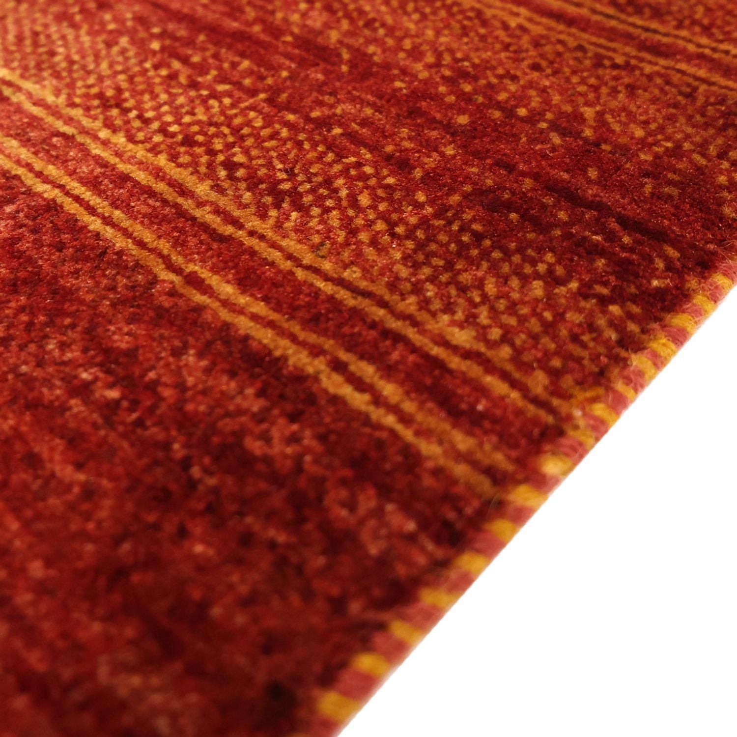 Tappeto Gabbeh - Kashkuli Persero - 116 x 99 cm - rosso scuro