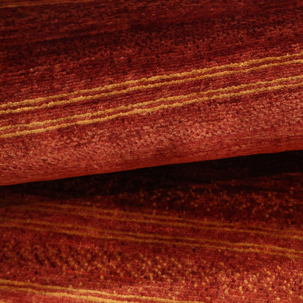 Tappeto Gabbeh - Kashkuli Persero - 116 x 99 cm - rosso scuro