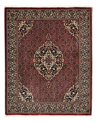 Tappeto Persero - Bidjar - Reale - 194 x 153 cm - rosso scuro