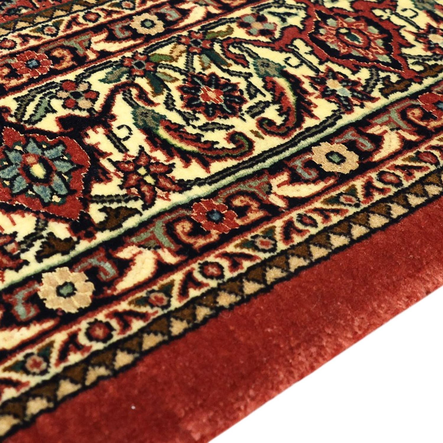 Tappeto Persero - Bidjar - Reale - 194 x 153 cm - rosso scuro