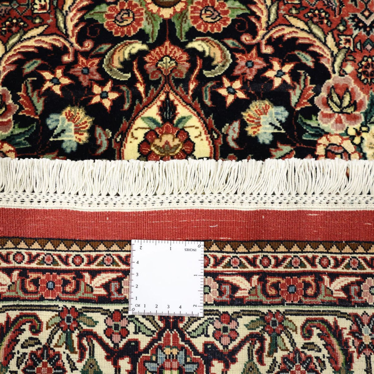 Tappeto Persero - Bidjar - Reale - 194 x 153 cm - rosso scuro