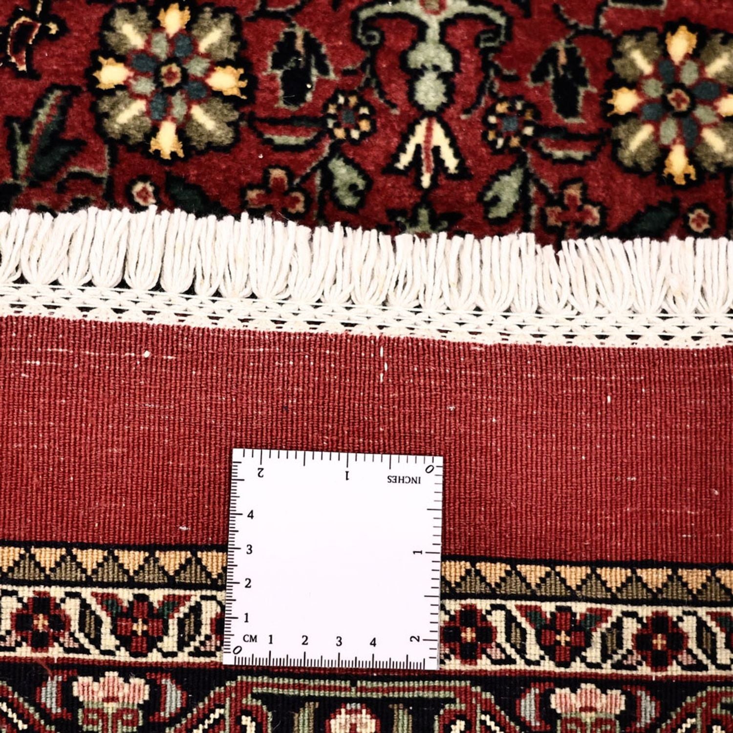 Tappeto Persero - Bidjar - Reale - 163 x 153 cm - rosso scuro