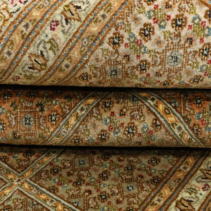 Tappeto Persero - Tabriz - Reale - 208 x 149 cm - beige scuro