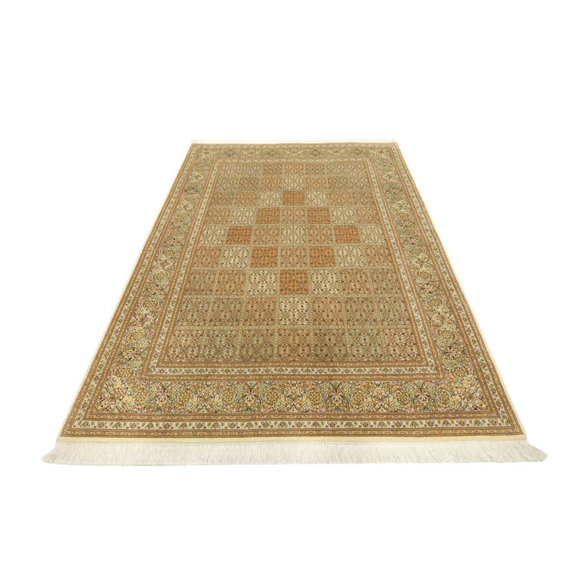 Tappeto Persero - Tabriz - Reale - 208 x 149 cm - beige scuro