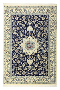 Tappeto Persero - Nain - Reale - 157 x 106 cm - blu scuro