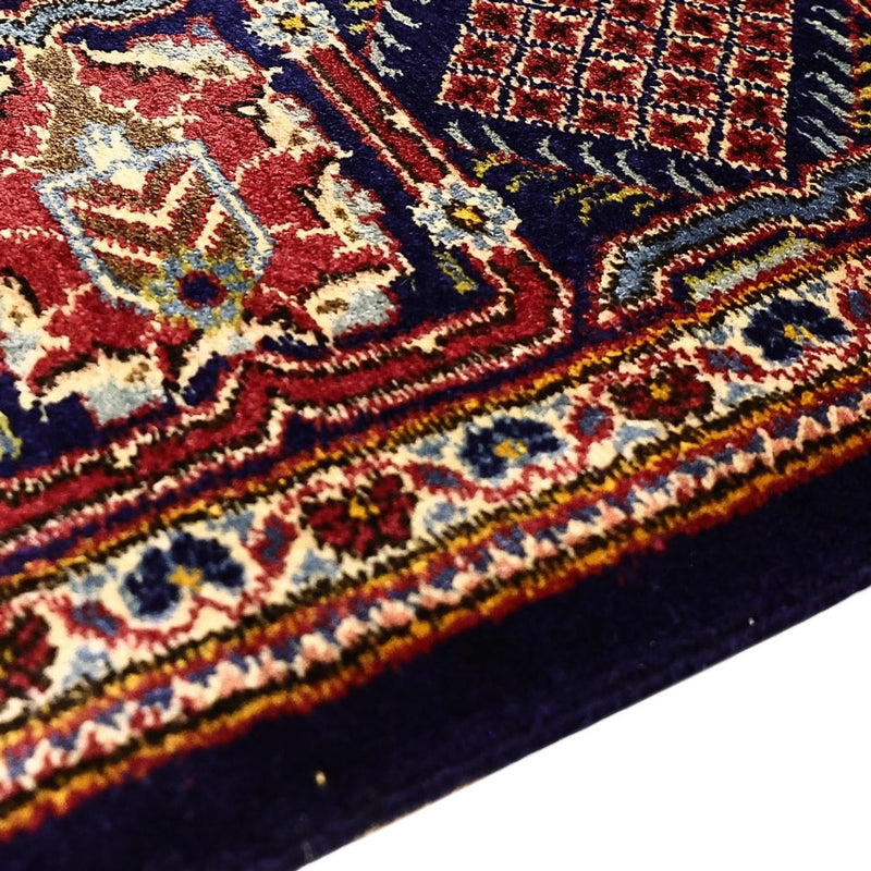 Tappeto Persero - Keshan - 211 x 143 cm - blu scuro