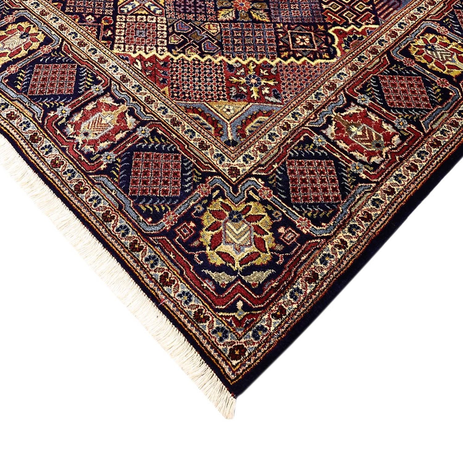 Tappeto Persero - Keshan - 211 x 143 cm - blu scuro