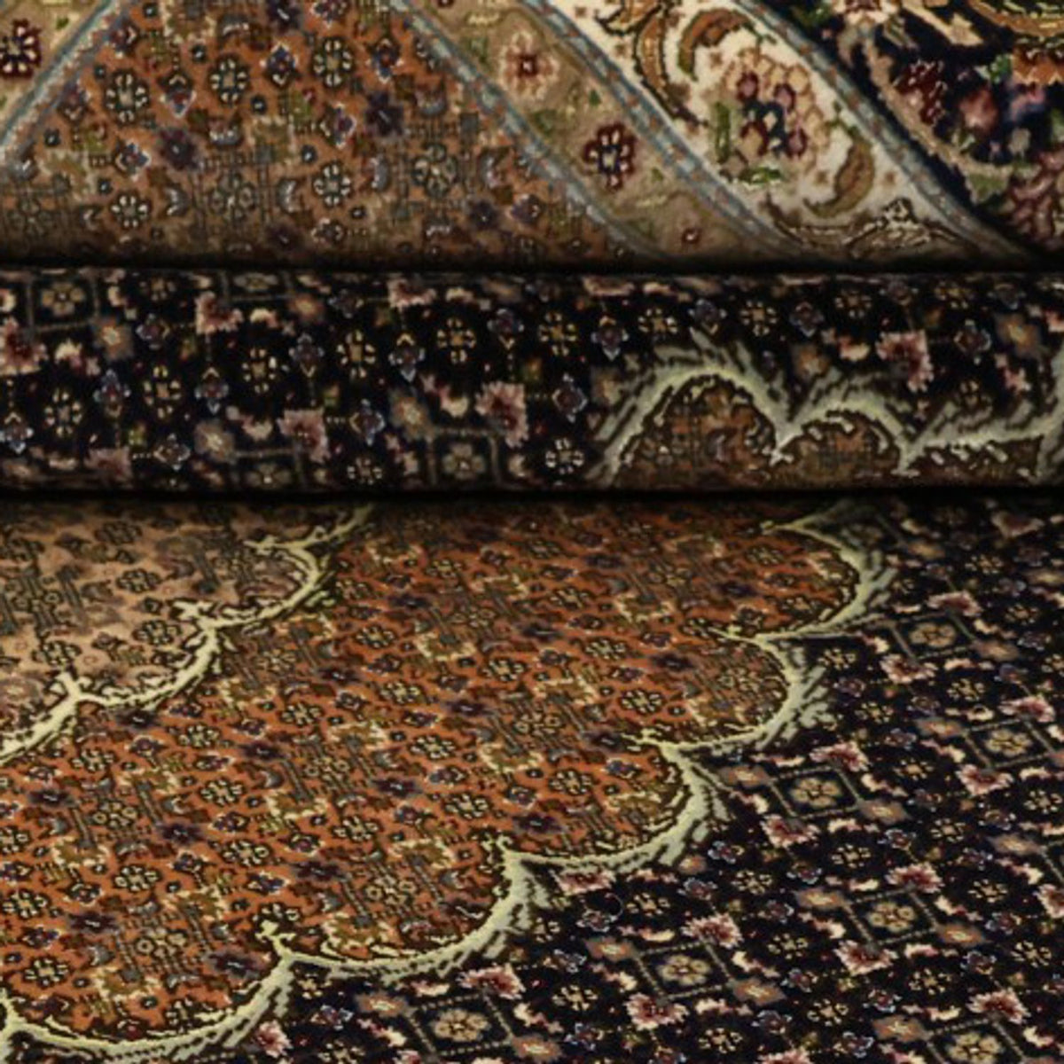 Tappeto Persero - Tabriz - 299 x 204 cm - beige scuro