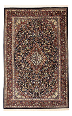 Tappeto Persero - Keshan - 203 x 132 cm - blu scuro