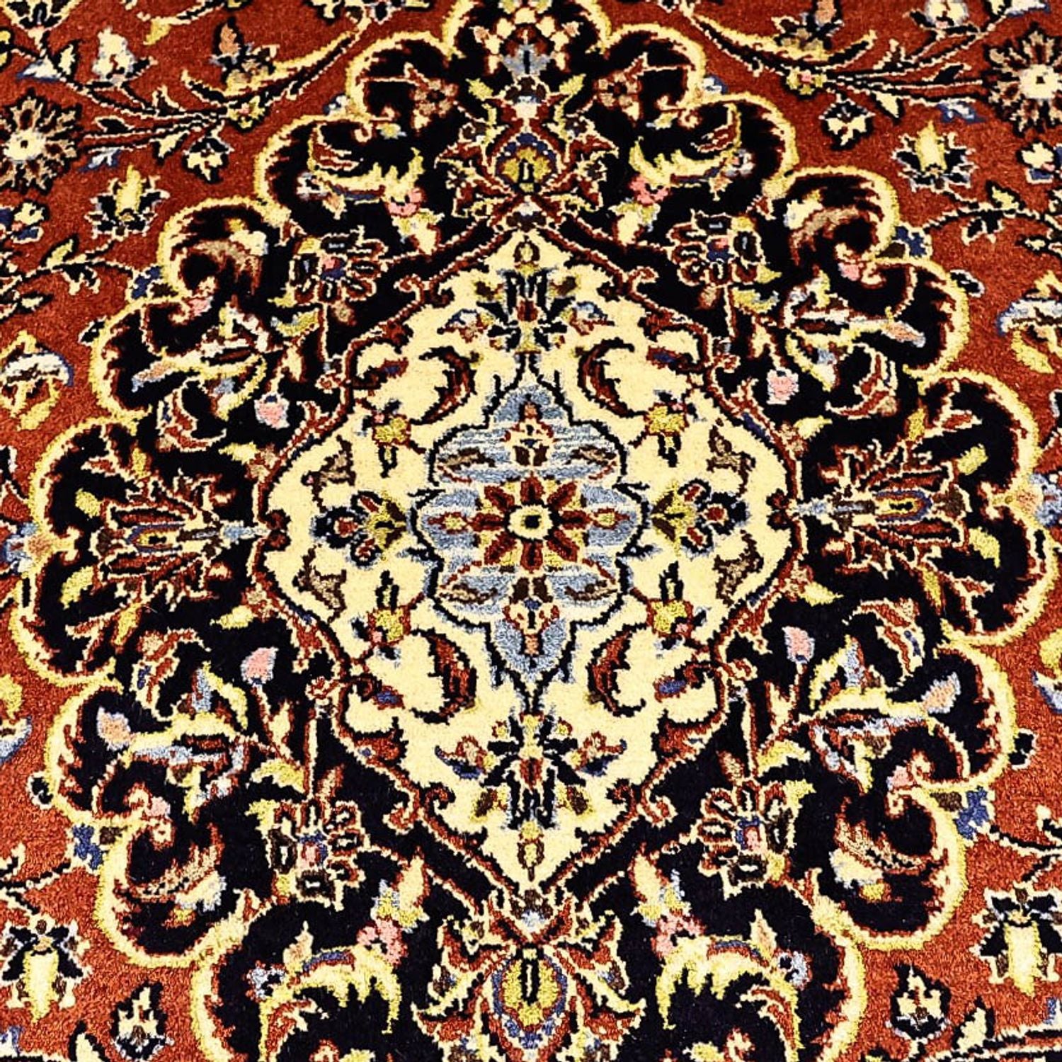 Tappeto Persero - Keshan - 215 x 138 cm - terracotta