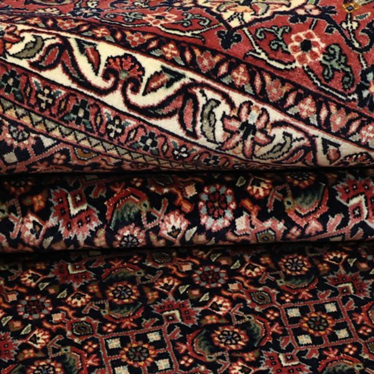 Tappeto Persero - Bidjar - 337 x 255 cm - blu scuro