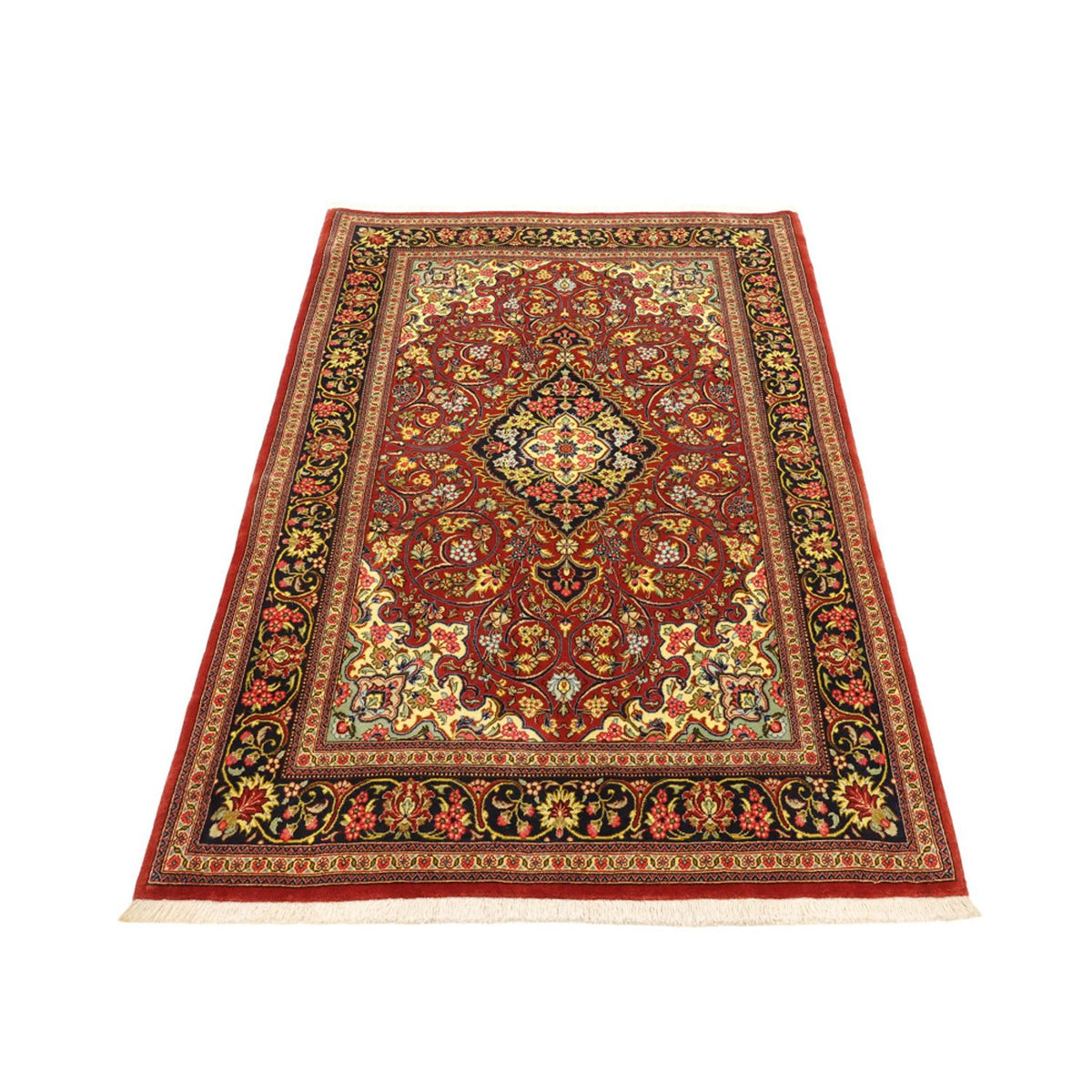 Tappeto Persero - Ghom - 158 x 114 cm - rosso