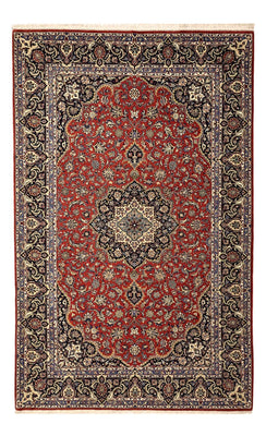 Tappeto Persero - Ghom - Reale - Ordito di seta - 220 x 141 cm - rosso
