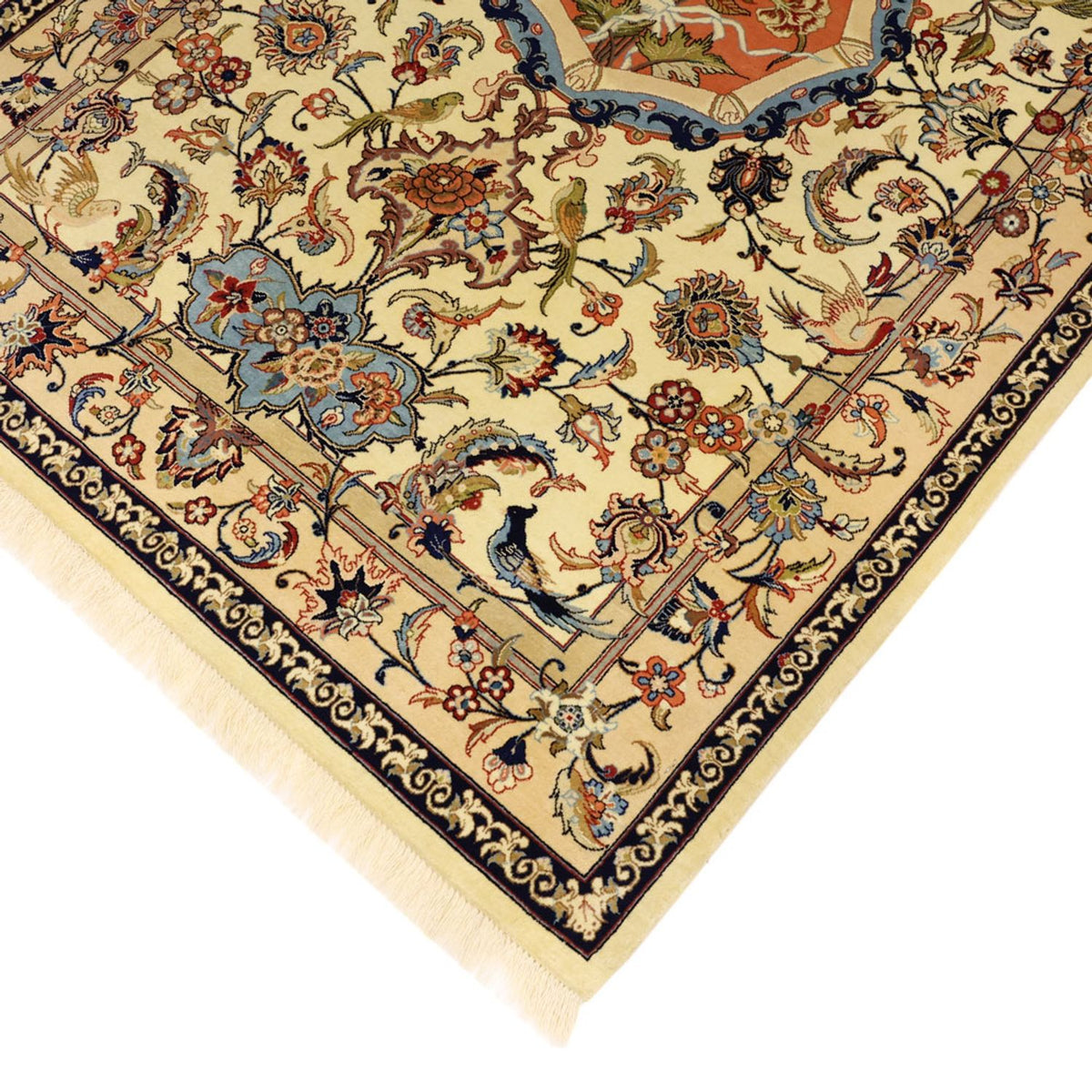 Tappeto Persero - Isfahan - Premio - 156 x 100 cm - beige