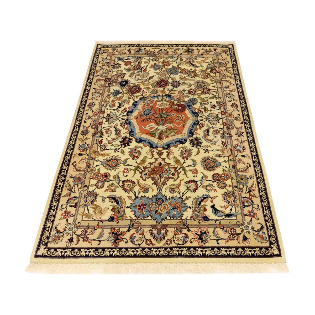 Tappeto Persero - Isfahan - Premio - 156 x 100 cm - beige