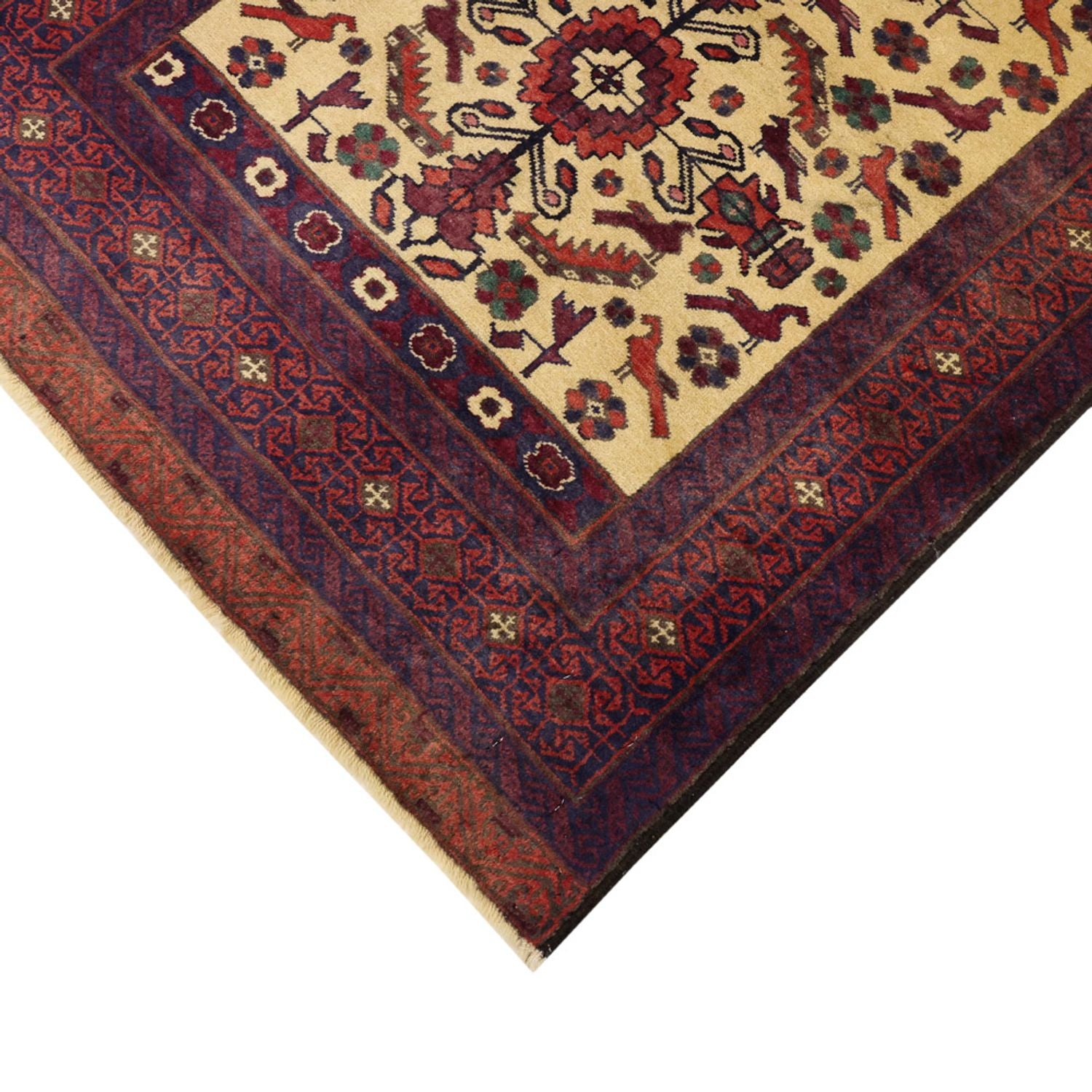 Tappeto corsia Tappeto Belutsch - 212 x 97 cm - verde chiaro