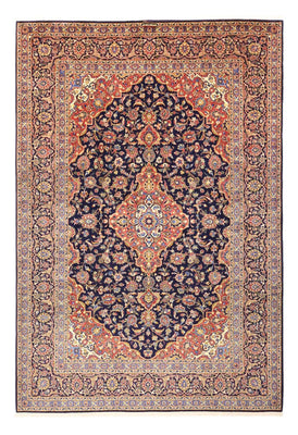 Tappeto Persero - Keshan - 321 x 221 cm - blu scuro