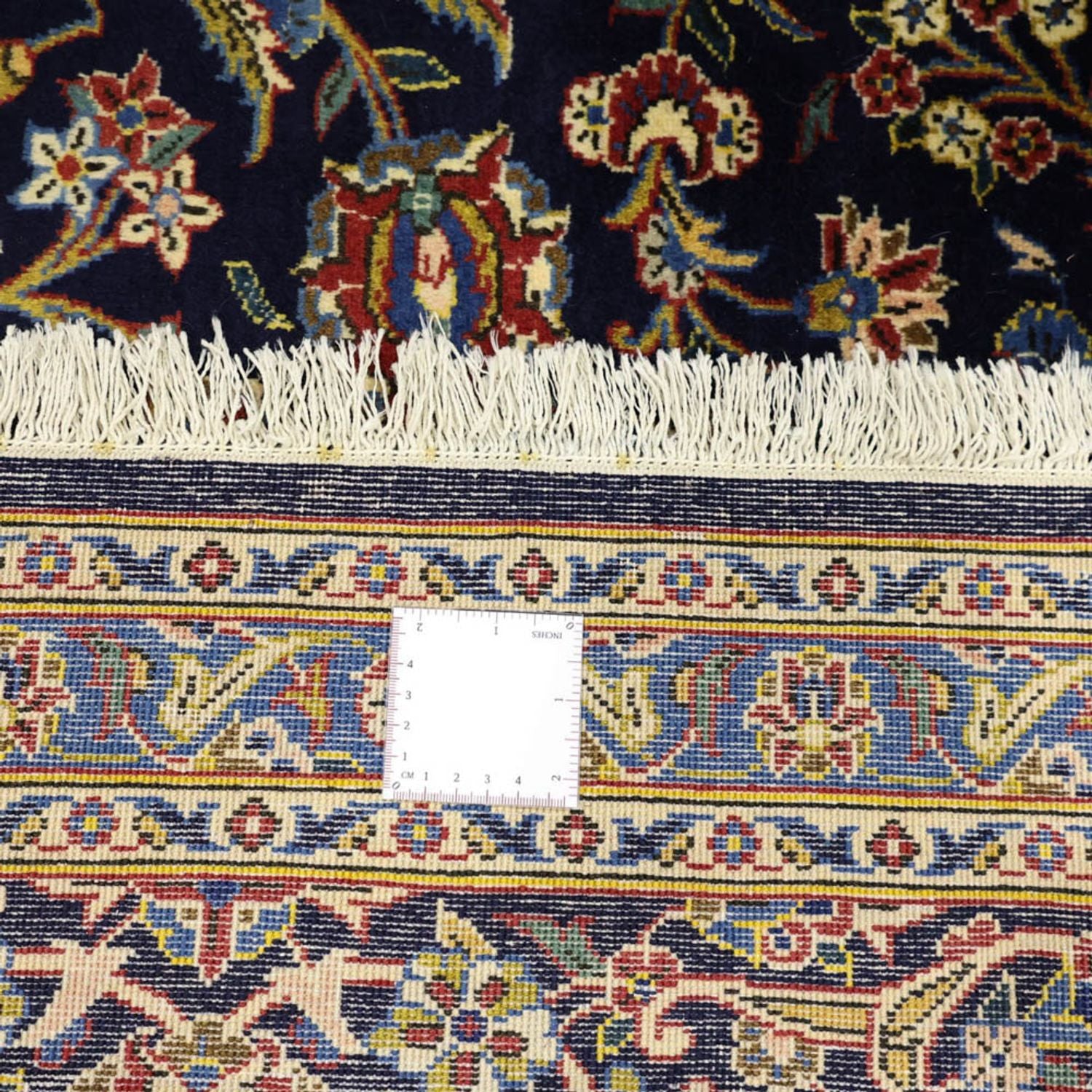 Tappeto Persero - Keshan - 321 x 221 cm - blu scuro