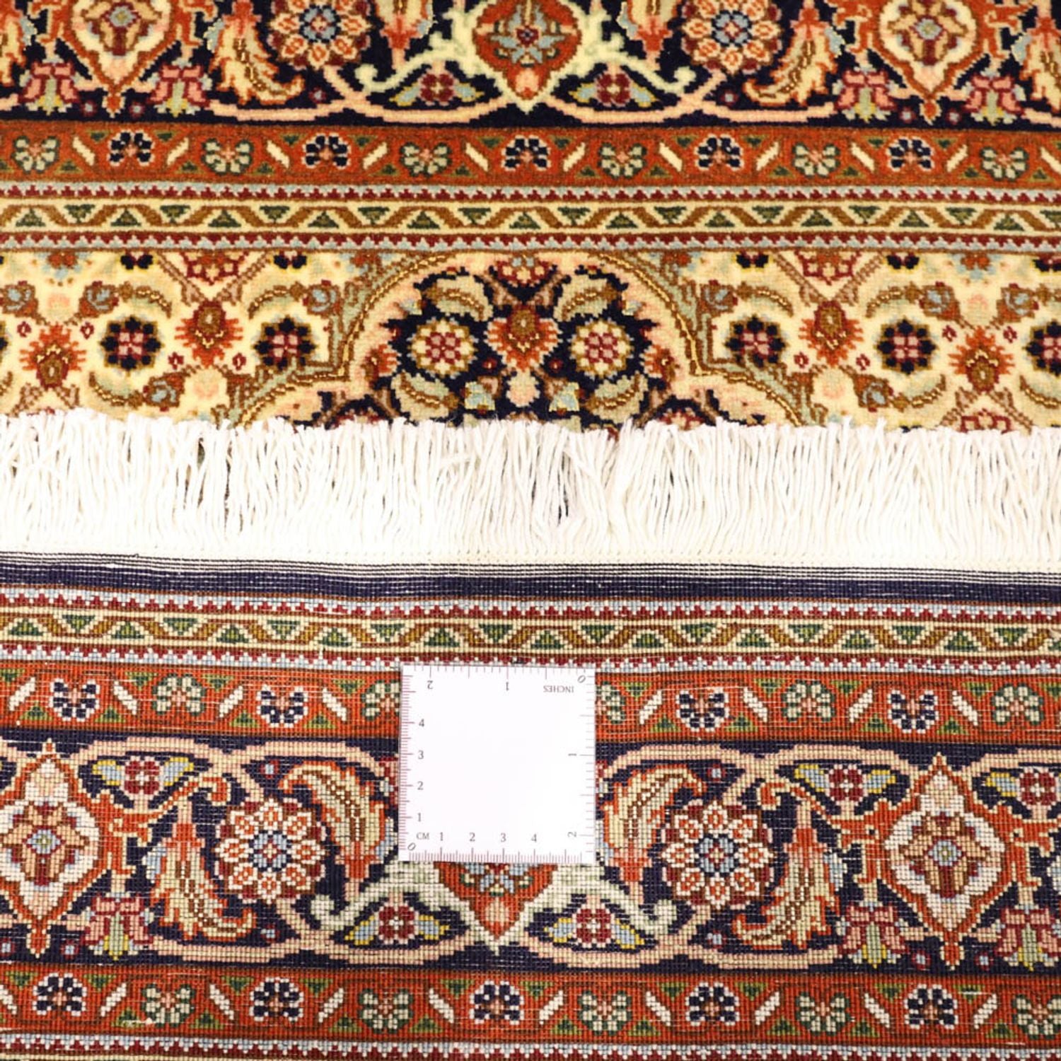 Tappeto Persero - Tabriz - Reale - Reale - 153 x 101 cm - beige scuro