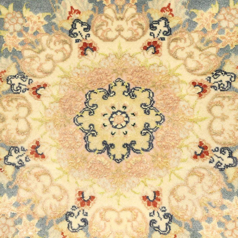 Tappeto Persero - Tabriz - 119 x 81 cm - blu chiaro