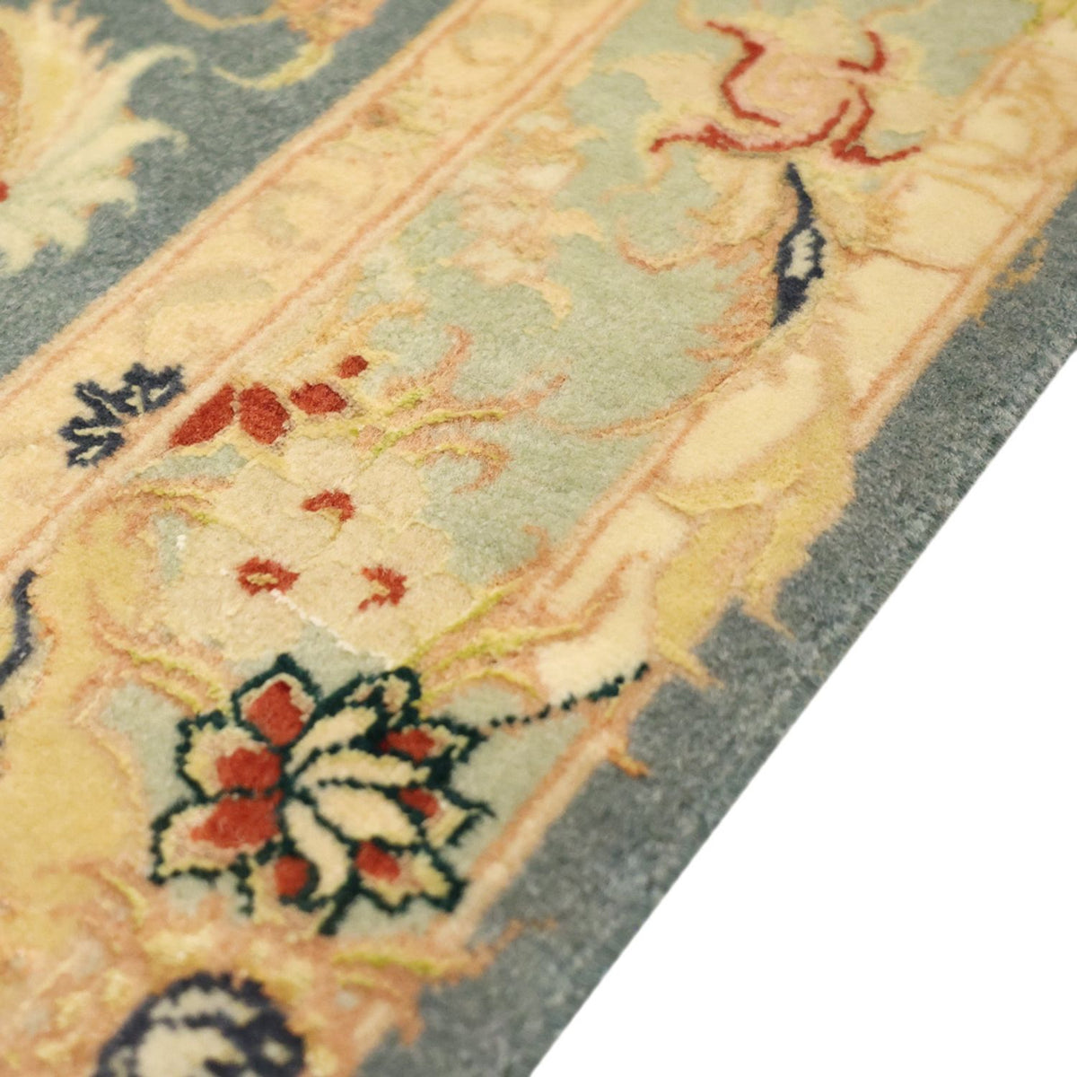 Tappeto Persero - Tabriz - 119 x 81 cm - blu chiaro