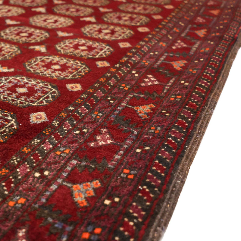 Tappeto corsia Tappeto Belutsch - 193 x 108 cm - rosso scuro