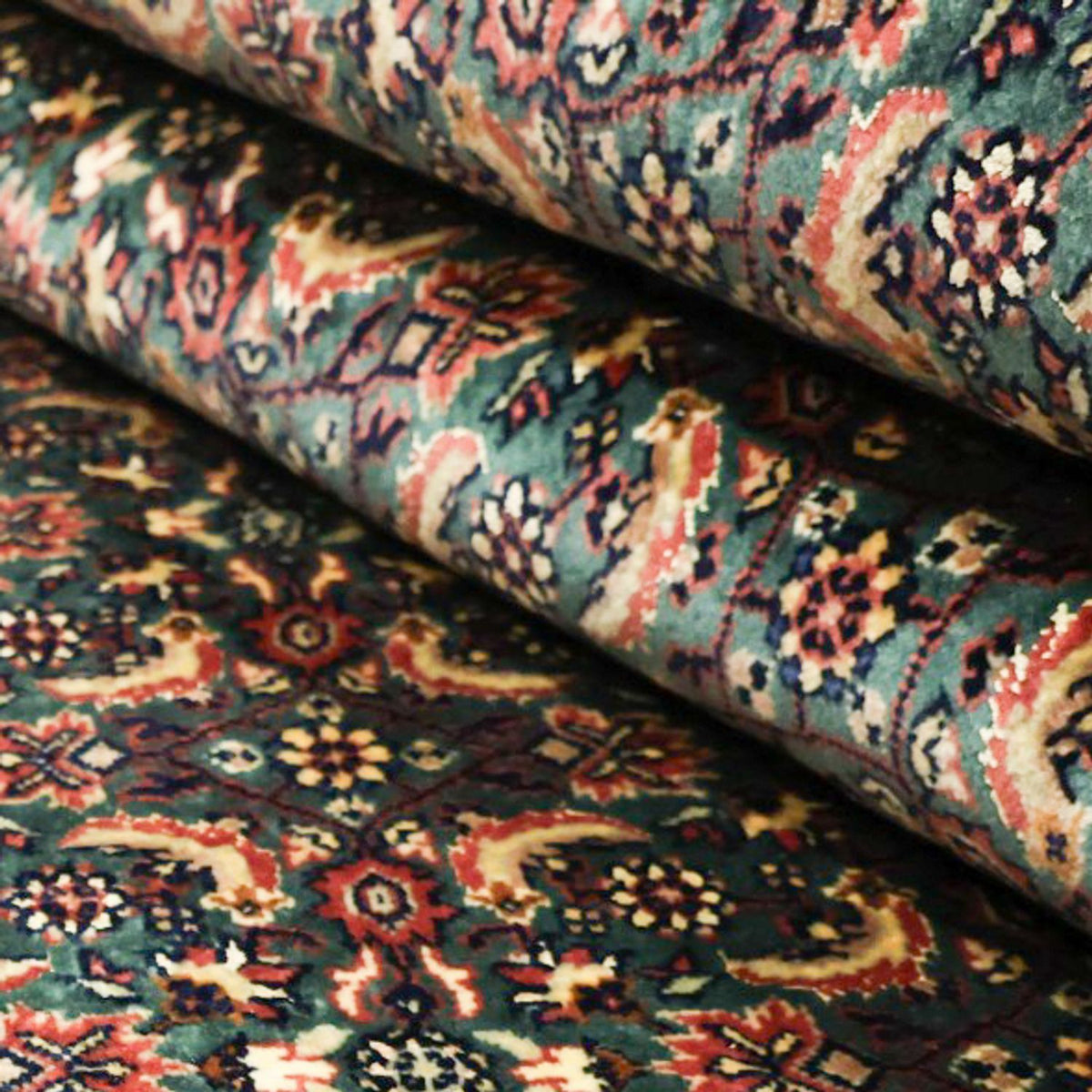 Tappeto Persero - Bidjar - Reale - 301 x 203 cm - blu scuro