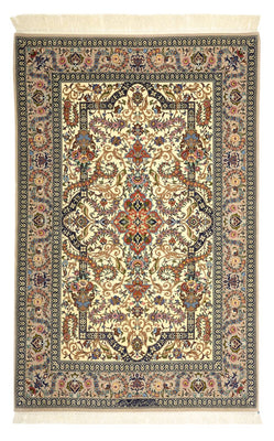 Tappeto Persero - Isfahan - Premio - 171 x 111 cm - beige scuro
