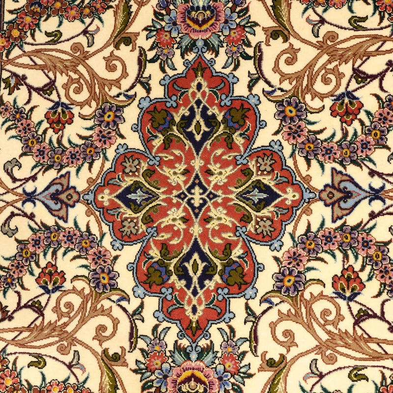 Tappeto Persero - Isfahan - Premio - 171 x 111 cm - beige scuro
