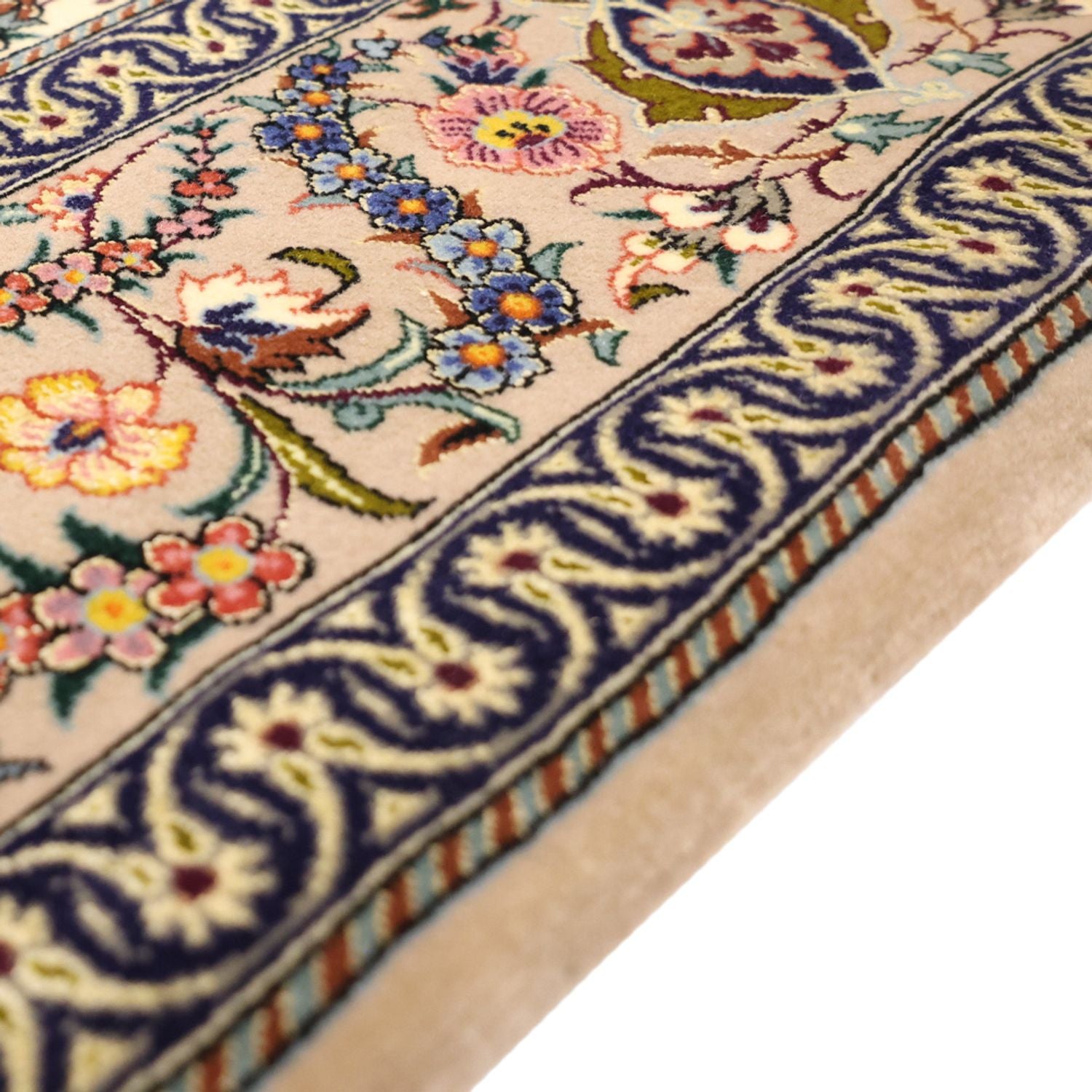 Tappeto Persero - Isfahan - Premio - 171 x 111 cm - beige scuro