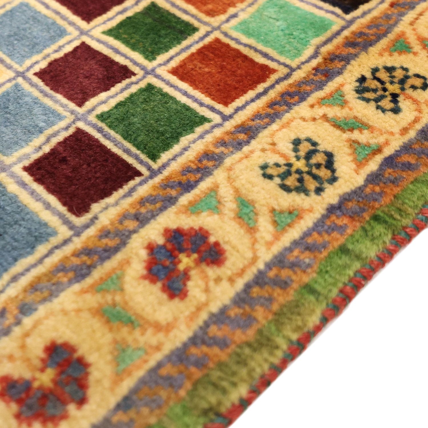 Tappeto Gabbeh - Loribaft Persero - 117 x 79 cm - multicolore