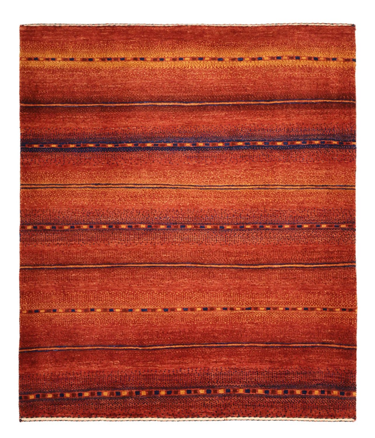 Tappeto Gabbeh - Kashkuli Persero quadrato  - 119 x 101 cm - multicolore