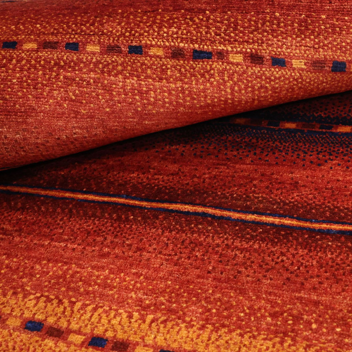 Tappeto Gabbeh - Kashkuli Persero quadrato  - 119 x 101 cm - multicolore